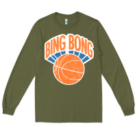 Army Green Bing Bong Vintage Long Sleeve Tee - linhVisuals
