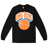 Black Bing Bong Vintage Long Sleeve Tee - linhVisuals