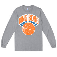 Heather Grey Bing Bong Vintage Long Sleeve Tee - linhVisuals