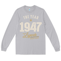 Moon Dust The Year 1947 - 75th Birthday Vintage Classic Long Sleeve Tee - linhVisuals