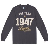 Smoke The Year 1947 - 75th Birthday Vintage Classic Long Sleeve Tee - linhVisuals