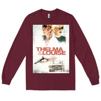 Burgundy Thelma & Louise - CAR Long Sleeve Tee - linhVisuals