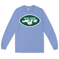 Colony Blue suitable-new-york-jets-worn Long Sleeve Tee - linhVisuals