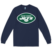 Navy suitable-new-york-jets-worn Long Sleeve Tee - linhVisuals