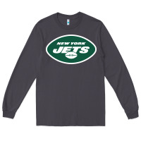 Smoke suitable-new-york-jets-worn Long Sleeve Tee - linhVisuals