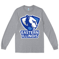 Heather Grey eastern illinois panthers Long Sleeve Tee - linhVisuals