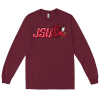Burgundy jacksonville state gamecocks Long Sleeve Tee - linhVisuals