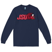 Navy jacksonville state gamecocks Long Sleeve Tee - linhVisuals