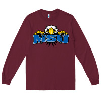 Burgundy morehead state eagles Long Sleeve Tee - linhVisuals