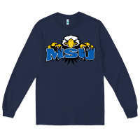 Navy morehead state eagles Long Sleeve Tee - linhVisuals