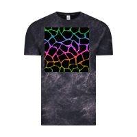 Cloud Black giraffe glitter seamless pattern Vintage Tee - BundleAndBundleShop