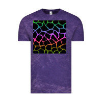 Cloud Purple giraffe glitter seamless pattern Vintage Tee - BundleAndBundleShop