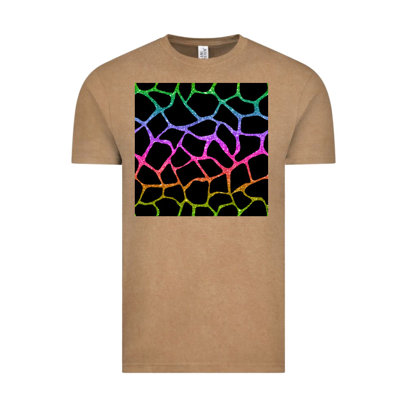 Giraffe Glitter Seamless Pattern Vintage Tee by BundleAndBundleShop | Teevron