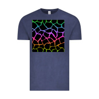 Vintage Denim giraffe glitter seamless pattern Vintage Tee - BundleAndBundleShop