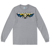 Heather Grey morehead state eagles Long Sleeve Tee - linhVisuals
