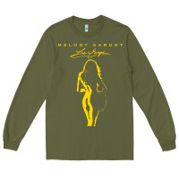 Army Green melody gardot clässic Long Sleeve Tee - linhVisuals