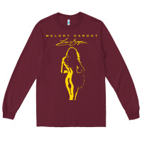 Burgundy melody gardot clässic Long Sleeve Tee - linhVisuals