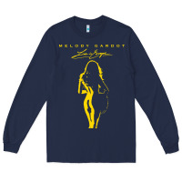 Navy melody gardot clässic Long Sleeve Tee - linhVisuals