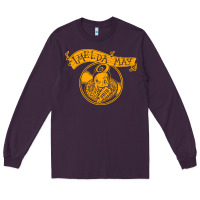 Plum imelda may müsic Long Sleeve Tee - linhVisuals