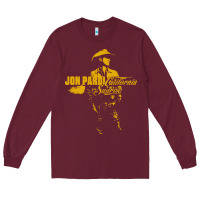 Burgundy jon pardi cöüntry Long Sleeve Tee - linhVisuals