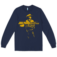 Navy jon pardi cöüntry Long Sleeve Tee - linhVisuals