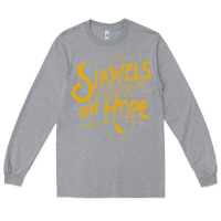 Heather Grey shovels & rope müsic Long Sleeve Tee - linhVisuals