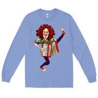 Colony Blue weird al yankovic stand up comedy Long Sleeve Tee - linhVisuals