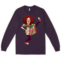 Plum weird al yankovic stand up comedy Long Sleeve Tee - linhVisuals