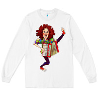 White weird al yankovic stand up comedy Long Sleeve Tee - linhVisuals
