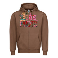 Chestnut be mine cupid Zipper Hoodie - RanaPortraitStore