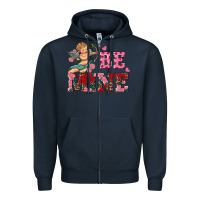 Navy be mine cupid Zipper Hoodie - RanaPortraitStore