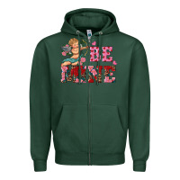 Sports Green be mine cupid Zipper Hoodie - RanaPortraitStore
