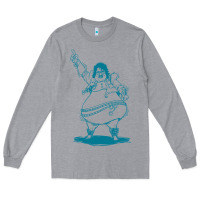 Heather Grey weird al yankovic stand up comedy Long Sleeve Tee - linhVisuals