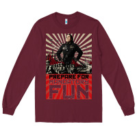 Burgundy weird al yankovic stand up comedy Long Sleeve Tee - linhVisuals