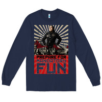 Navy weird al yankovic stand up comedy Long Sleeve Tee - linhVisuals