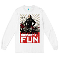 White weird al yankovic stand up comedy Long Sleeve Tee - linhVisuals