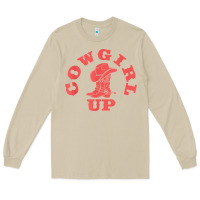 Mushroom cowgirl up leopad hat boot rodeo western country southern t shirt Long Sleeve Tee - linhVisuals