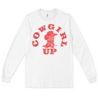 White cowgirl up leopad hat boot rodeo western country southern t shirt Long Sleeve Tee - linhVisuals