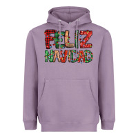 Lavender feliz navidad Spanish christmas Heavyweight Hoodie - Jasminsmagicworld