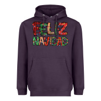Plum feliz navidad Spanish christmas Heavyweight Hoodie - Jasminsmagicworld