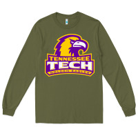 Army Green tennessee tech golden Long Sleeve Tee - linhVisuals