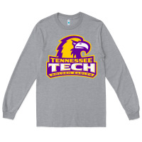 Heather Grey tennessee tech golden Long Sleeve Tee - linhVisuals