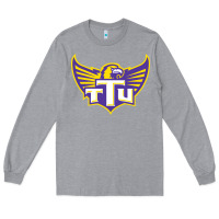Heather Grey tennessee tech golden Long Sleeve Tee - linhVisuals
