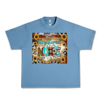 Pebble Blue Registered Nurse Tumbler Urban Heavy Tee - BundleAndBundleShop
