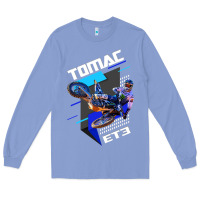 Colony Blue eli et3 tomac pullover hoodie Long Sleeve Tee - linhVisuals