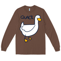 Chestnut quack duck Long Sleeve Tee - linhVisuals