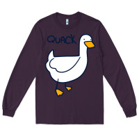Plum quack duck Long Sleeve Tee - linhVisuals