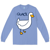Colony Blue quack duck Long Sleeve Tee - linhVisuals