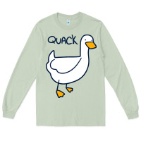 Matcha quack duck Long Sleeve Tee - linhVisuals