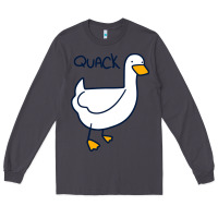 Smoke quack duck Long Sleeve Tee - linhVisuals